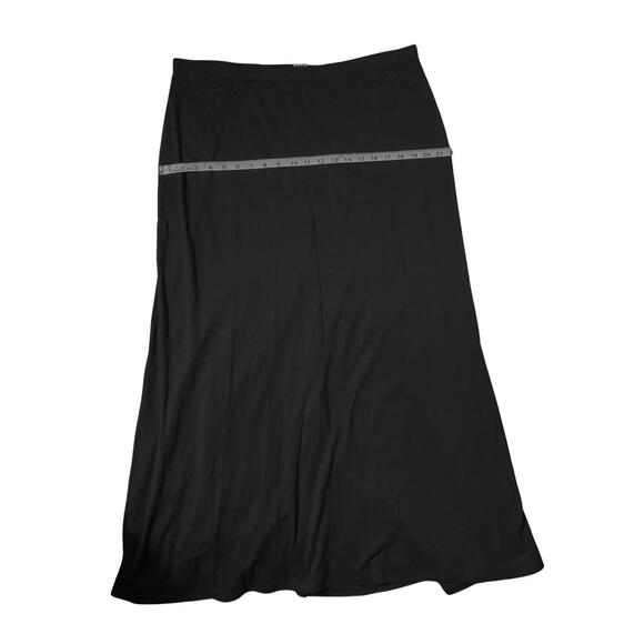 Peruvian Connection Black Pima Cotton Skirt XL - Picture 6 of 8